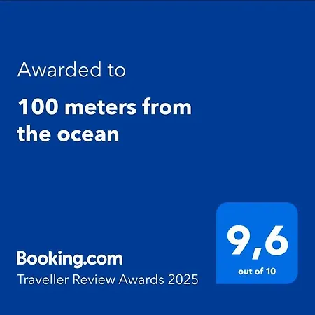 100 Meters From The Ocean Apartment